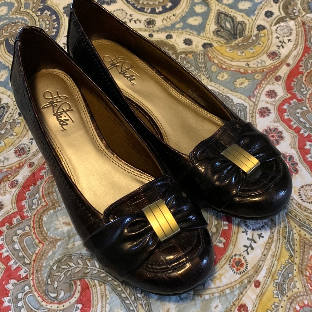 Life Stride MARLON GIOBROWN brown flats 9M